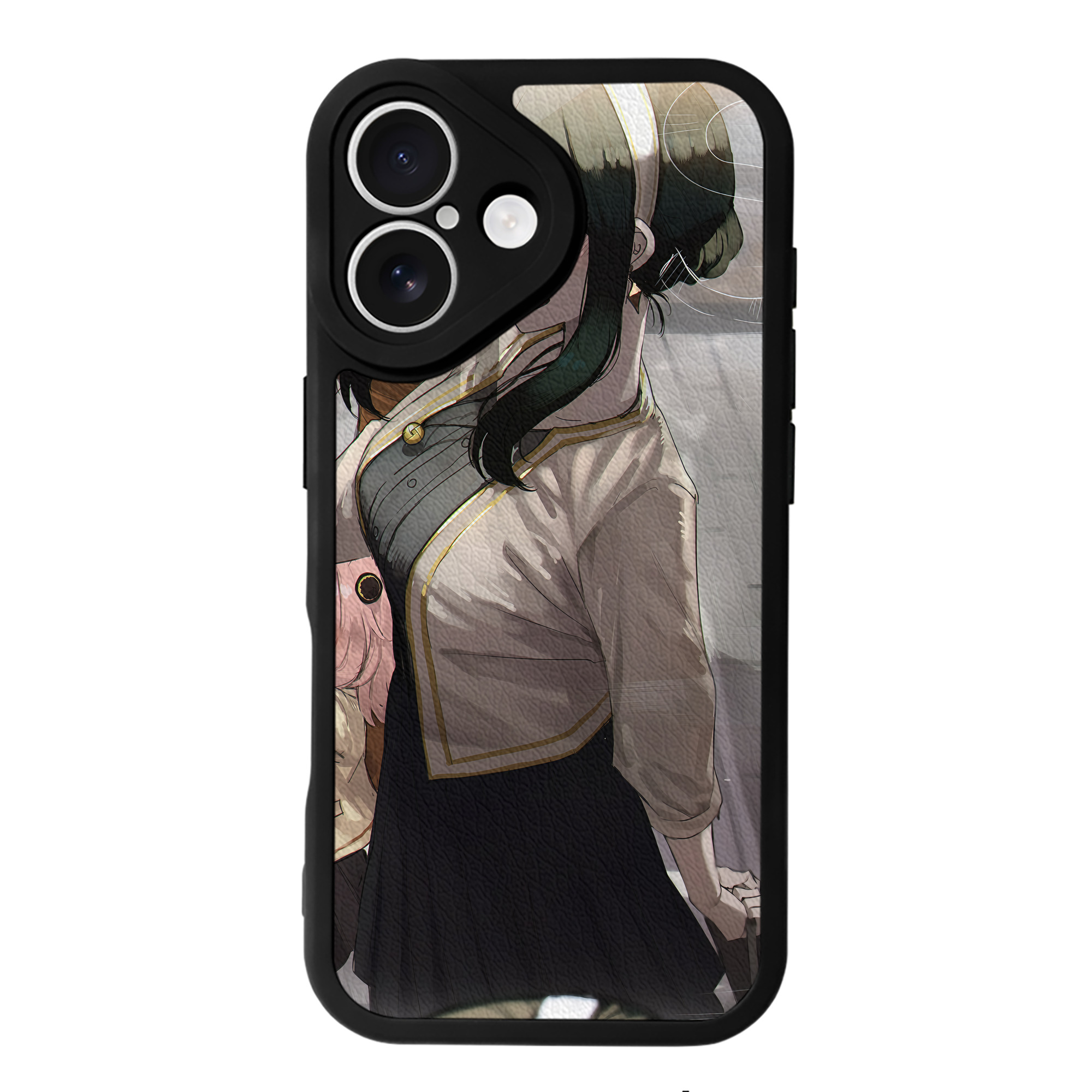 （画像用） SPY×FAMILY间谍家家酒 【iPhone 16シリーズ対応】シリコンスマホケース（レザー調） 材質：シリコン